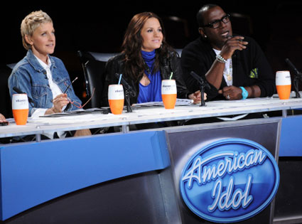 American Idol, Ellen DeGeneres, Kara DioGuardi, Randy Jackson American Idol, Ellen DeGeneres, Kara DioGuardi, Randy Jackson